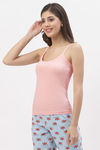 Floret Cotton Camisole (Pack of 2) - Peach Nude — thumbnail 8